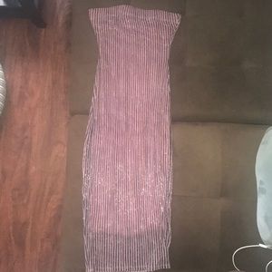 Multi colored tube dress
